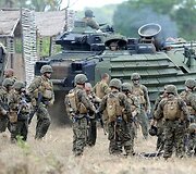 Akimirka i&scaron; karinių pratybų