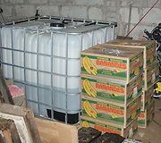 Nelegalaus alkoholio sandėlis