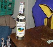 Nelegalaus alkoholio sandėlis