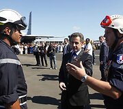 Prancūzijos prezidento N.Sarkozy padėka gelbėtojams