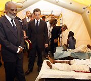 Prancūzijos prezidento N.Sarkozy padėka gelbėtojams