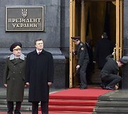 Ukrainos prezidentas Viktoras Janukovyčius