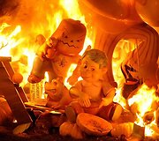 &bdquo;Las Fallas&ldquo; festivalis
