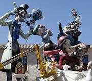 &bdquo;Las Fallas&ldquo; festivalis