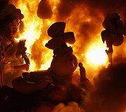 &bdquo;Las Fallas&ldquo; festivalis