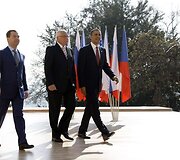 B.Obama ir D.Medvedevas 