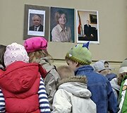 Atsisveikinimas su žuvusiais per lėktuvo tragediją