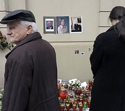 Atsisveikinimas su žuvusiais per lėktuvo tragediją