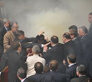 Ukrainos parlamento posėdis