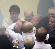Ukrainos parlamento posėdis