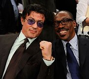 Sylvesteris Stallone ir Eddie Murphy