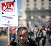Graikijoje vyksta protestai