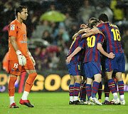 &bdquo;Barcelona&ldquo; pergalė