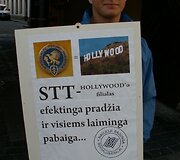 Protestuotojai