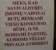 Protestuotojai