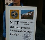 Protestuotojai