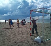 Varžybų akimirka
