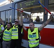 Čekijos sostinėje masiniai protestai