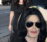 Michealas Jaksonas ir garsūs jo antrininkai...