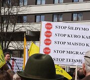 Mitingas Klaipėdoje 