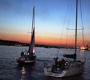 Laivų parado akimirkos