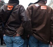 Homoseksualų santuokų rėmėjai i&scaron;ėjo į Paryžiaus gatves