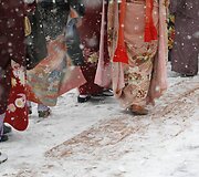 Japonijoje buvo &scaron;venčiama pilnameystės diena
