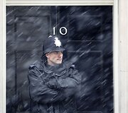 Didžiojoje Britanijoje gausus sniegas sutrikdė gyvenimą