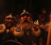 Didžiausio Europoje ugnies festivalio akimirkos