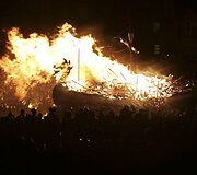 &Scaron;kotijoje vykusio ugnies festivalio akimirkos