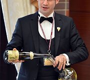 I&scaron; Suomijos atvykęs someljė Angelovas Samuilas.