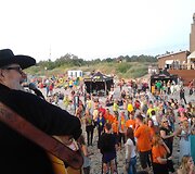 Pasaulio lietuvių sporto žaidynių dalyviai vakarojo pajūryje 