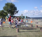 Žvejų &scaron;ventės akimirkos