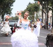 Nuotakų parado ir pajūrio nuotakos rinkimų akimirkos