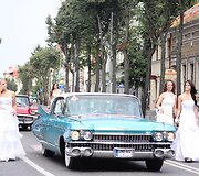 Nuotakų parado ir pajūrio nuotakos rinkimų akimirkos