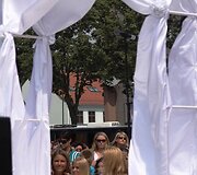 Nuotakų parado ir pajūrio nuotakos rinkimų akimirkos