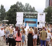 Nuotakų parado ir pajūrio nuotakos rinkimų akimirkos