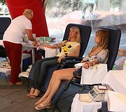 Pirmadienį Vilniuje, V.Kudirkos aik&scaron;tėje, Nacionalinis kraujo centras surengė Neatlygintinos kraujo donorystės akciją