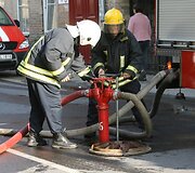 Vilniaus ugniagesiai gavo prane&scaron;imą apie gaisrą Užupyje, to paties pavadinimo gatvėje. Gaisras įsiplieskė pastate, kuriame įsikūręs vilniečiams gerai žinomas restoranas &bdquo;Tores&ldquo;.
