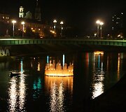 Sekmadienio vakarą de&scaron;niajame Neries krante vyko renginys "Vilniaus legenda", skirtas Lietuvos tukstantmečiui ir rudens lygiadieniui paminėti.