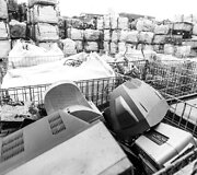 &bdquo;EMP recycling&ldquo; elektronikos ir kitų atliekų perdirbimo gamykloje. 