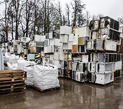 &bdquo;EMP recycling&ldquo; elektronikos ir kitų atliekų perdirbimo gamykloje. 