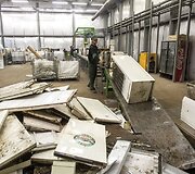 &bdquo;EMP recycling&ldquo; elektronikos ir kitų atliekų perdirbimo gamykloje. 