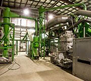 &bdquo;EMP recycling&ldquo; elektronikos ir kitų atliekų perdirbimo gamykloje. 