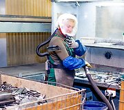 &bdquo;EMP recycling&ldquo; elektronikos ir kitų atliekų perdirbimo gamykloje. 