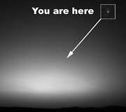 Žemė i&scaron; Marso. 