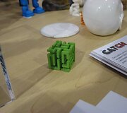 3D spausdintuvu pagaminta figūra