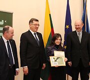Nugalėtojus apdovanojimų ceremonijoje sveikino asociacija &bdquo;Infobalt&ldquo;, Lietuvos mokslų akademija bei premjeras A. Butkevičius. 