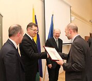 Nugalėtojus apdovanojimų ceremonijoje sveikino asociacija &bdquo;Infobalt&ldquo;, Lietuvos mokslų akademija bei premjeras A. Butkevičius. 
