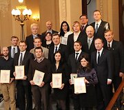 Nugalėtojus apdovanojimų ceremonijoje sveikino asociacija &bdquo;Infobalt&ldquo;, Lietuvos mokslų akademija bei premjeras A. Butkevičius. 